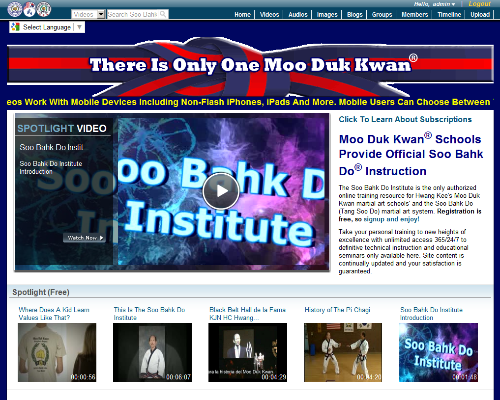 Soo Bahk Do Institute