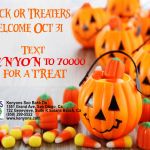 Trick or Treat By Text Message